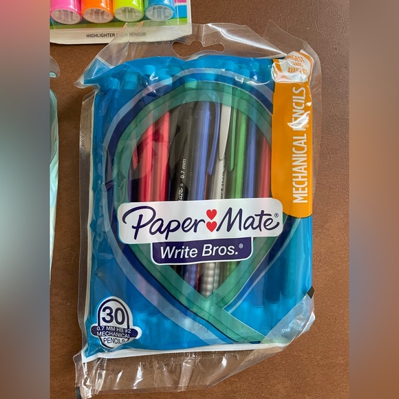 Papermate, Sharpie and Wexford NWT set of 7 pkgs! office supply pens and pencils - Picture 7 of 9